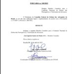 Ex presidente de prerrogativas de Contagem, José Ignácio Santos de Paula é nomeado como membro da Comissão Nacional de Prerrogativas